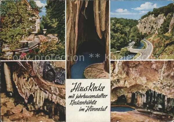 Hoehlen Caves Grottes Haus Recke Reckenhöhle Hönnetal