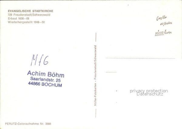 Kirchenorgel Evangelische Stadtkirche Freudenstadt S – Bild 2