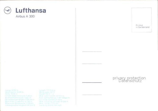 Lufthansa Airbus A 300 – Bild 2