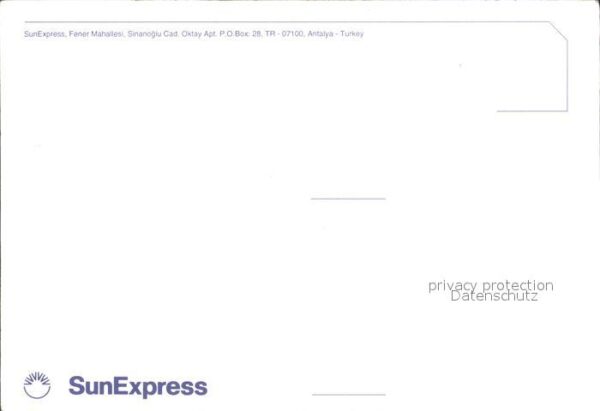 Flugzeuge Zivil SunExpress – Bild 2