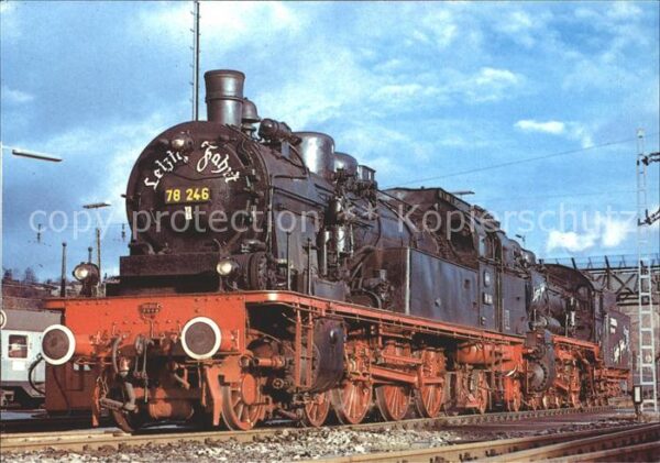 Lokomotive 078 246-6 Bw Tübingen