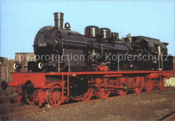 Lokomotive Personenzug-Dampflokomotive 78 510