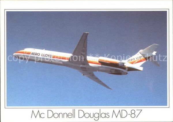 Flugzeuge Zivil Mc Donnell Douglas MD-87 Aero Lloyd