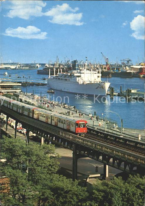 Eisenbahn Fähre Hamburg Überseebrücke
