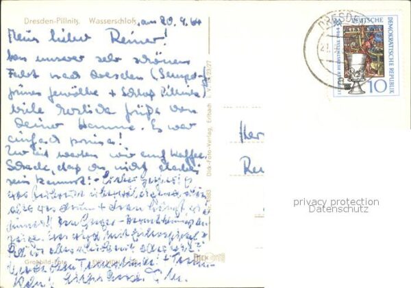 Motorschiffe Ernst Thälmann Dresden-Pillnitz Wassers – Bild 2