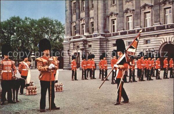 Leibgarde Wache Changing the Guard Ceremony Buckingham