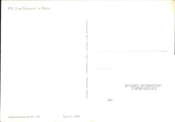 Motorschiffe MS Ernst Thälmann Pillnitz – Bild 2