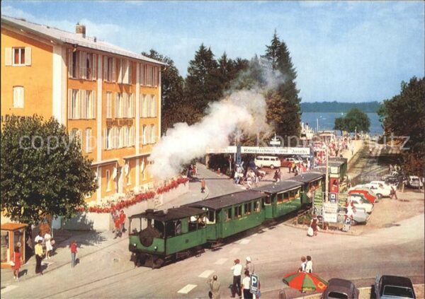 Eisenbahn Chiemseebahn Prien am Chiemsee