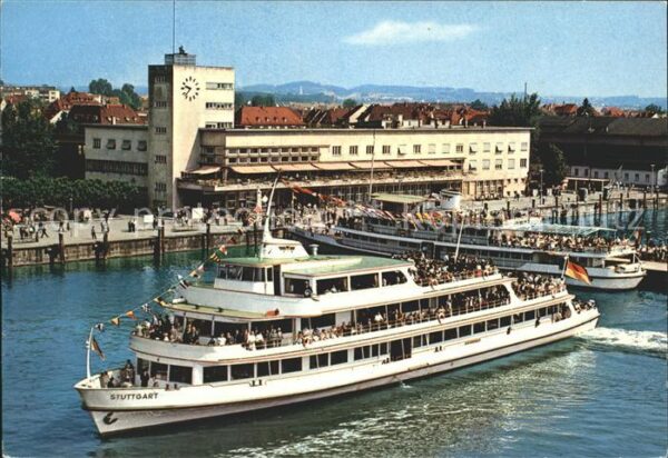 Motorschiffe MS Stuttgart Friedrichshafen Bodensee H