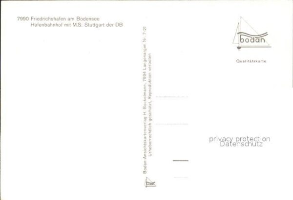 Motorschiffe MS Stuttgart Friedrichshafen Bodensee H – Bild 2