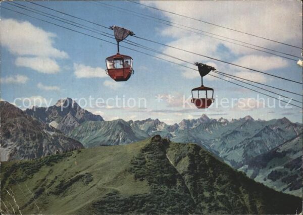 Seilbahn Riezlern-Kanzelwand Kleinwalsertal Widd