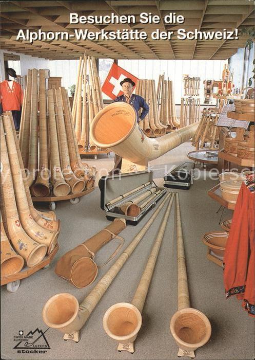 Alphorn Werkstätte Alphornbau Stocker Kriens-Lu