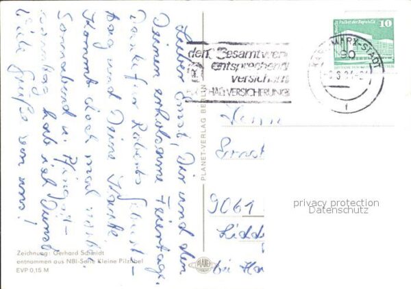 Pilze Steinpilz Zeichnung Gerhard Schmidt – Bild 2
