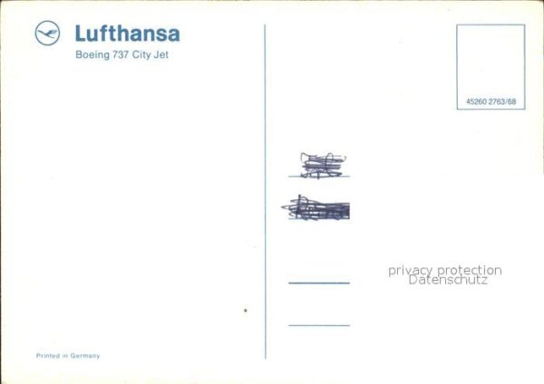 Lufthansa Boeing 737 City Jet – Bild 2