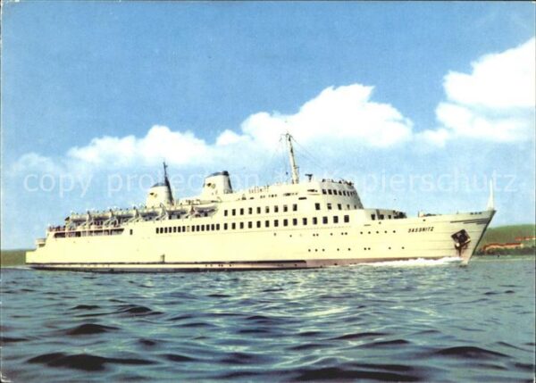 Faehre Ferry Bac Traghetto-- Eisenbahnfährschiff MS Sassnitz