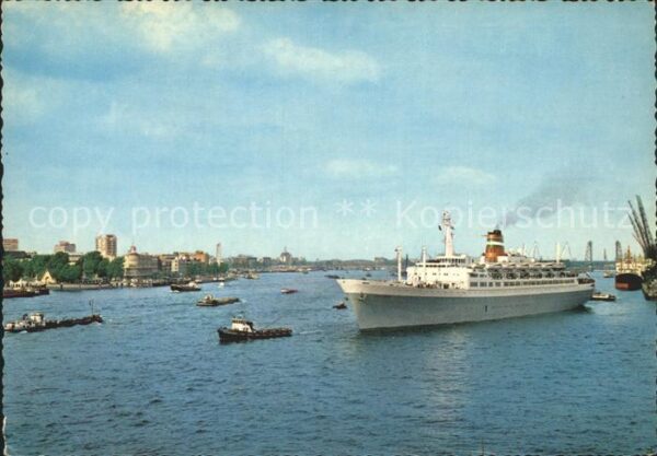 Dampfer Oceanliner S.S. Statendam Holland-America-Line