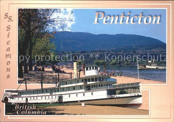 Dampfer Binnenschifffahrt S.S. Sicamous Penticton
