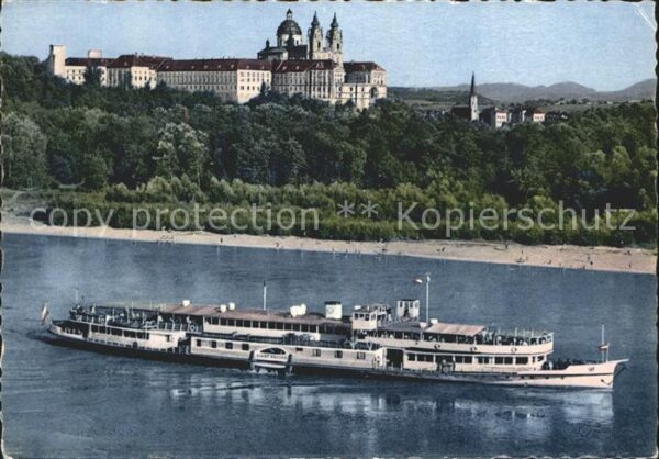 Dampfer Seitenrad Stadt Passau Stift Melk Wachau