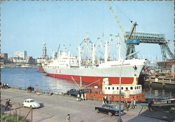 Schiffe Ships Navires Hamburg Hafen