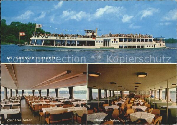 Motorschiffe MS Grosser Kurfürst Salon