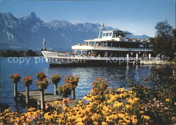Motorschiffe Blümlisalp Thunersee Stockorn
