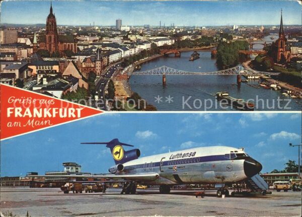 Lufthansa Rhein-Main Flughafen Mainufer Dom Eiser