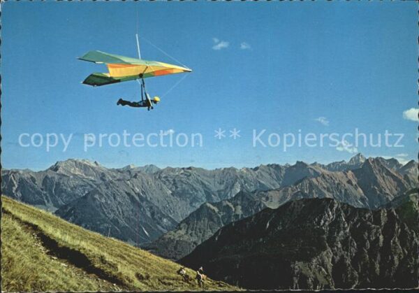 Drachenflug Alpen