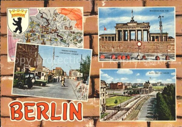 Brandenburgertor Berlin Mauer Checkpoint Charlie Friedri