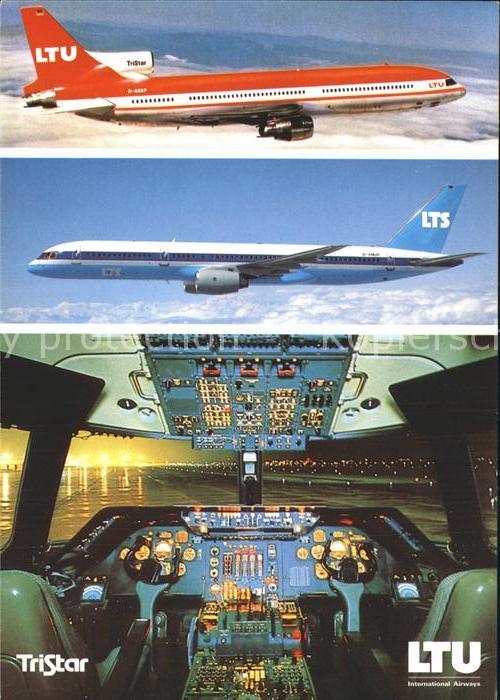 Flugzeuge Zivil LTU TriStar L-1011-1 LTS Boeing 757-200