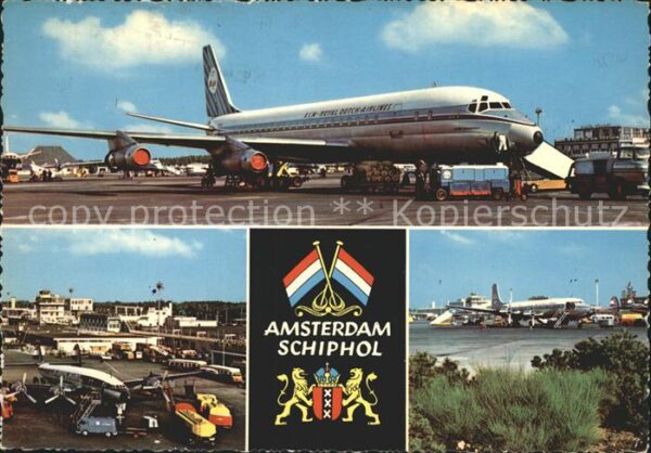 Flughafen Airport Aeroporto Amsterdam Schiphol Flugzeug KLM Royal D