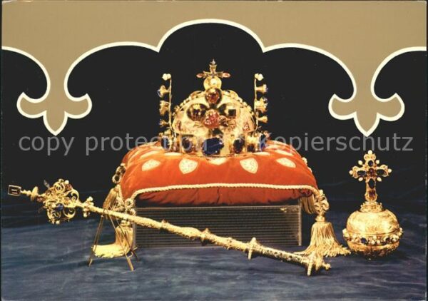 Krone Koenigshaeuser Coronation Jewels Czech Kings-Crown Sce