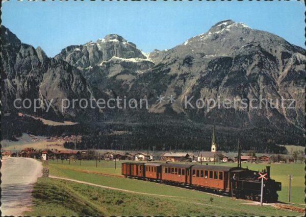 Eisenbahn Zillertalbahn Strass Rofangebirge