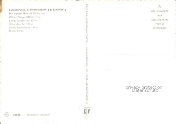 Autobahn Brenner Europabrücke Schönberg Habicht – Bild 2