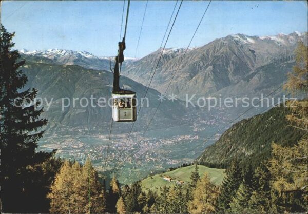 Seilbahn Ifinger Hafling Meran Avelengo Merano