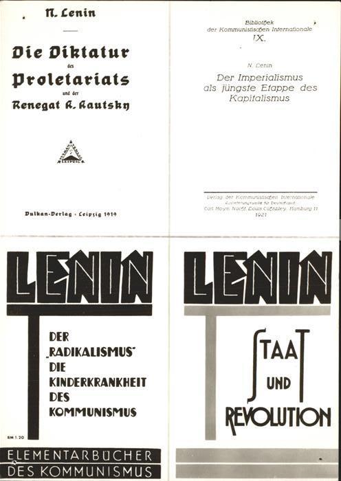 Politik Geschichte Lenin Kommunistische Partei Deutschland