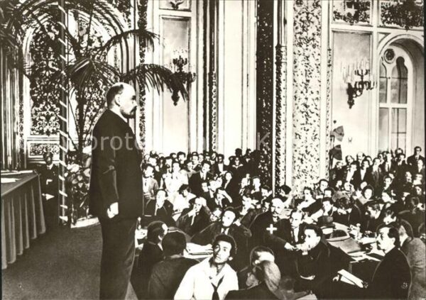 Politik Geschichte W. I. Lenin Rede Delegierte III. Kongre