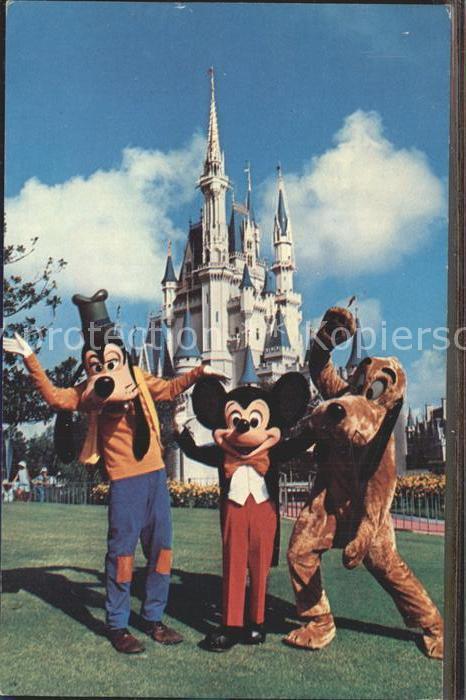Walt Disney World Fantasyland Mickey Mouse Goofy Pluto Ci