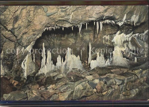 Hoehlen Caves Grottes Hermannshöhle Blaue Grotte Rübeland Har