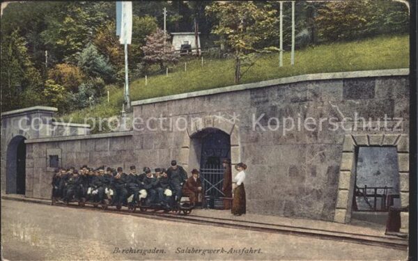Salzbergwerk Berchtesgaden Ausfahrt