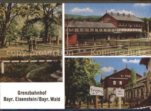Grenze Douane Zoll Grenzbahnhof Bayerisch Eisenstein