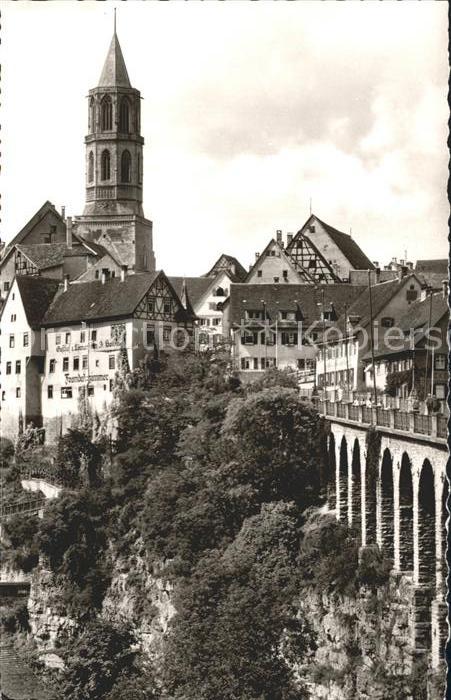 Rottweil Neckar Viadukt und Kapellenturm