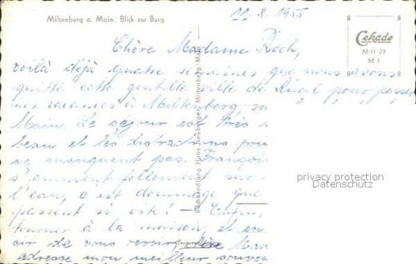 Miltenberg Main mit Burg – Bild 2