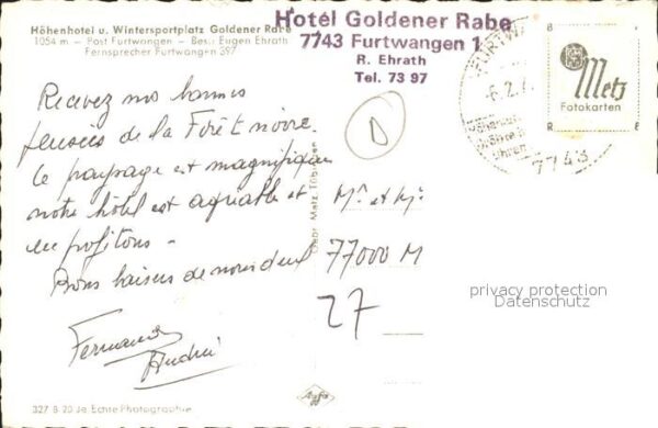 Furtwangen Hotel Goldener Rabe – Bild 2
