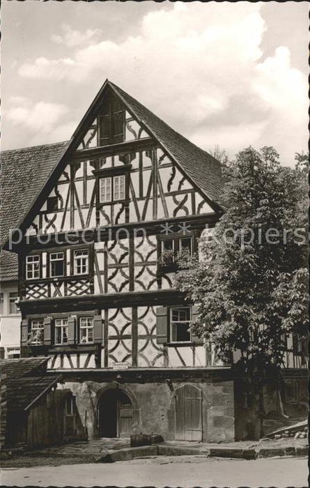 Alpirsbach altes Schloss Fachwerk