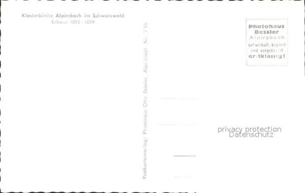 Alpirsbach Klosterkirche – Bild 2
