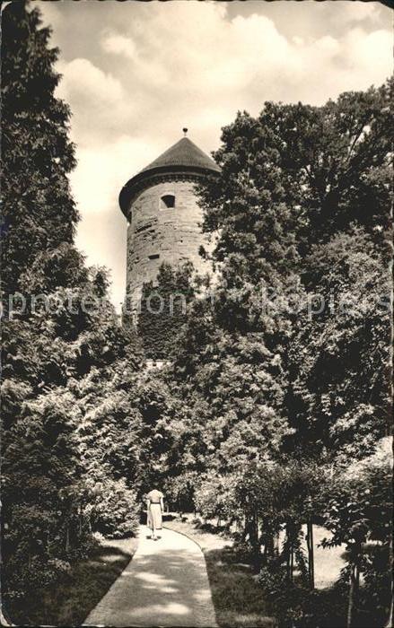 Ueberlingen Bodensee Partie im Stadtgarten