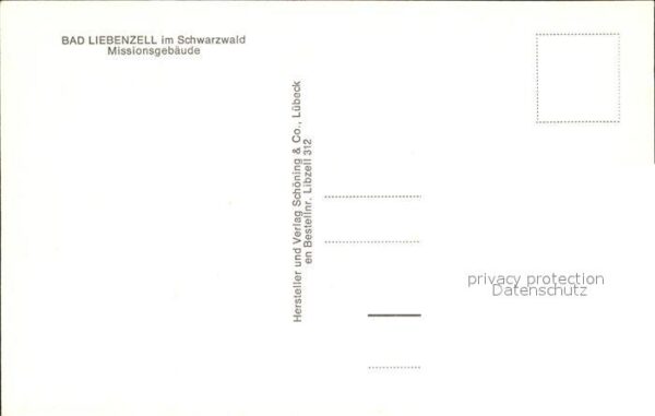 Bad Liebenzell Missionsgebäude – Bild 2