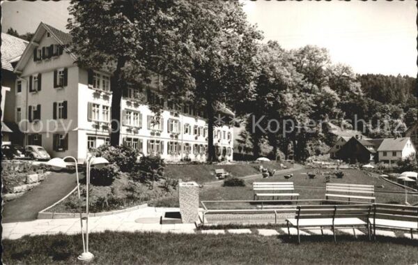 Bad Rippoldsau Schwarzwald Kurhaus Klösterle