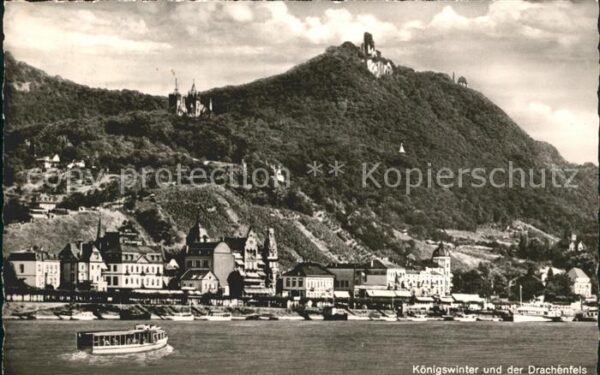 Koenigswinter mit Drachenfels