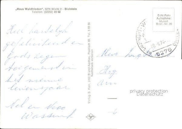 Bielstein Haus Waldfrieden – Bild 2